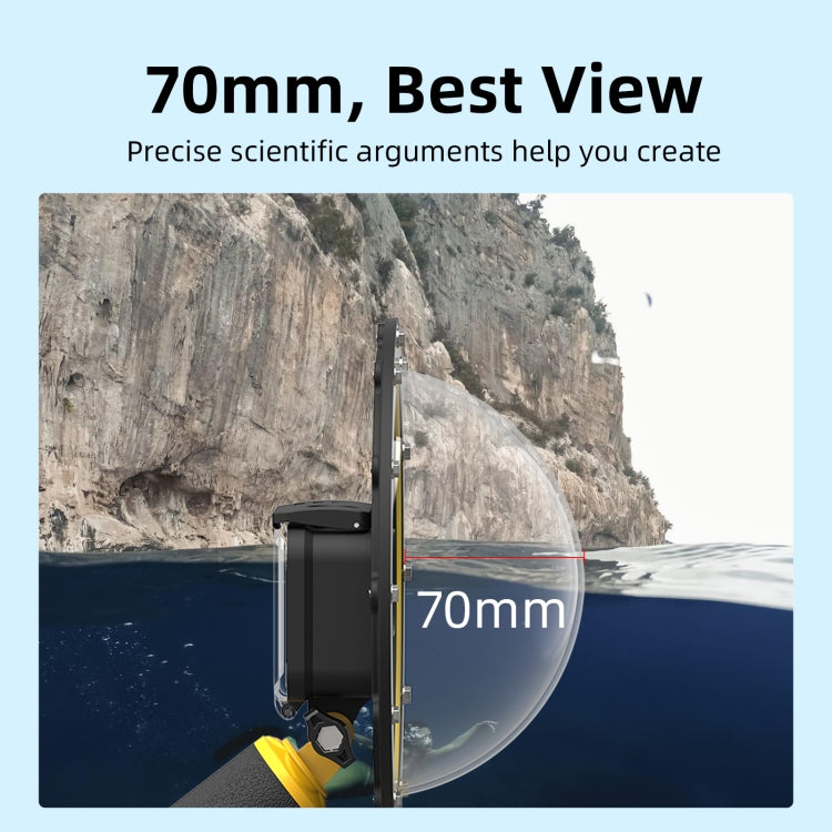 TELESIN 30M Waterproof Case Housing For GoPro Hero11 Black / HERO10 Black / HERO9 Black - HoMEdemic™ 