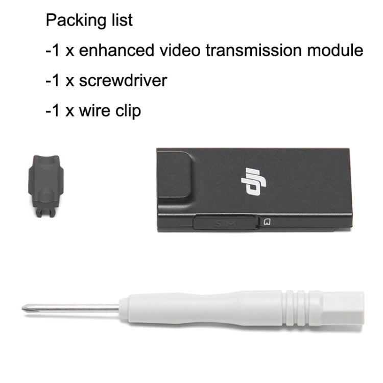Original DJI Air 3 Enhanced Image Transmission Module(Black) - HoMEdemic™ 