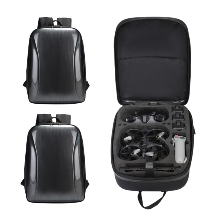 For DJI AVATA Storage Bag Hard Shell Waterproof Shoulder Bag Backpack(Black EVA Lining) - HoMEdemic™ 