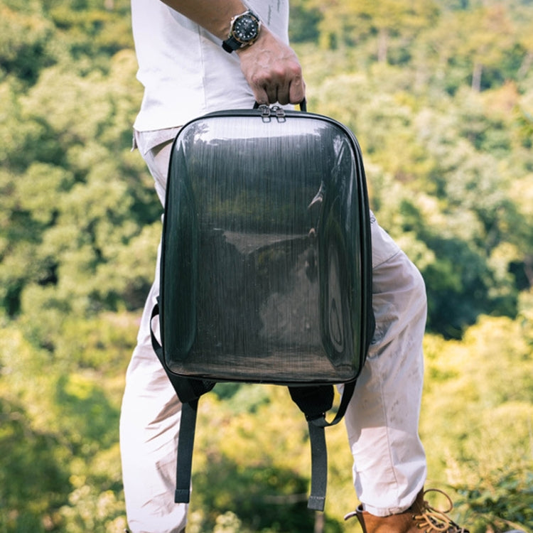 For DJI AVATA Storage Bag Hard Shell Waterproof Shoulder Bag Backpack(Black EVA Lining) - HoMEdemic™ 