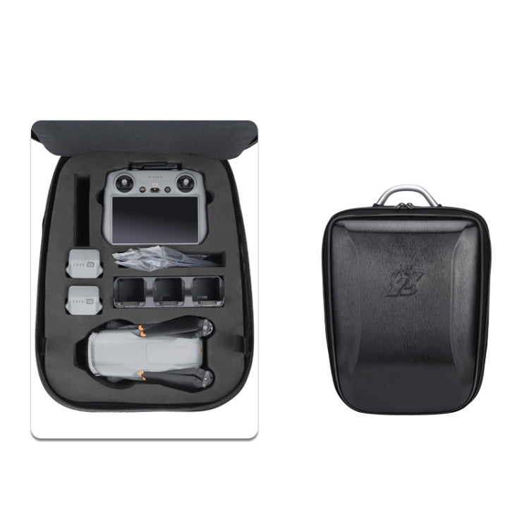 For DJI AIR 3 Hard Shell Storage Bag Portable Protective Backpack(Black) - HoMEdemic™ 