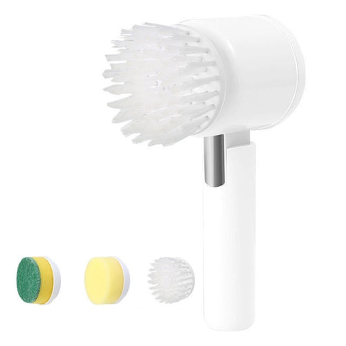 Multifunctional Handheld Wireless Folding Electric Cleaning Brush(Athens White) - HoMEdemic™ 