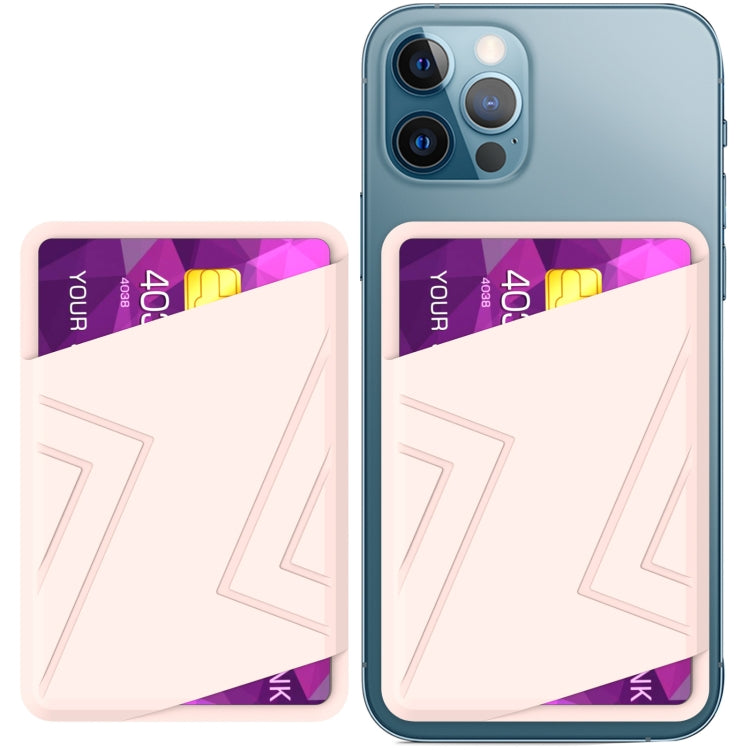 For IPhone 12 / 13 / 14 Series AhaStyle PT133-C Silicone Magnetic Card Case(Pink) - HoMEdemic™ 