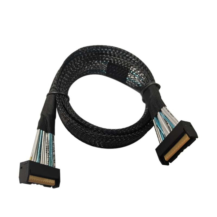 32G Transfer PCIE5.0 Slim SAS MCIO 74P  To MCIO 74P Server High Speed Turn Wiring 0.7m - HoMEdemic™ 