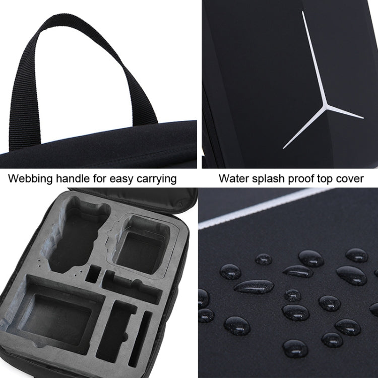 For DJI AIR 3 Storage Bag Backpack Compatible with RC-N2 or RC 2 Remote Control(Black) - HoMEdemic™ 