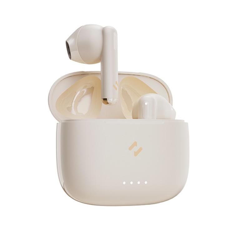 Havit ENC TWS Super Long Battery Life ENC Noise Reduction Wireless Bluetooth Earphones, Spec: S3 Pro (Gold White) - HoMEdemic™ 