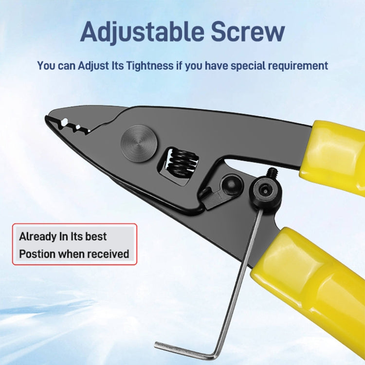 CFS-3 Fiber Optical Stripper 3 Holes Plier for OM1 OM2 OM3 OM4 Fiber Cable Jacket - HoMEdemic™ 