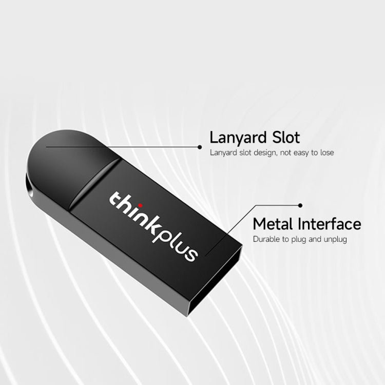 Lenovo ThinkPlus MU222 2.0 Business Office U Disk, Capacity: 64GB(Black) - HoMEdemic™ 