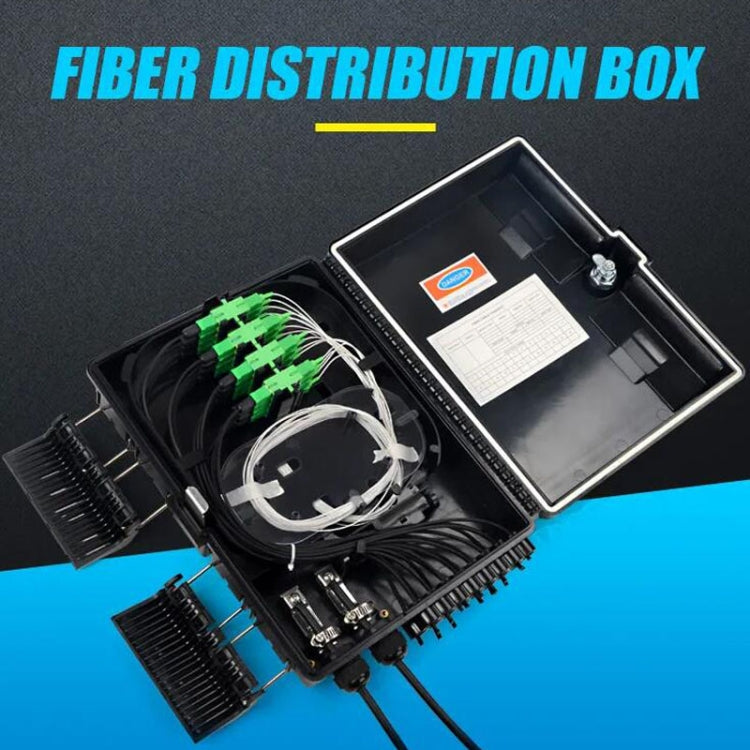 FTTH Distribution Box with 16 PLC Splitter Can Hold Up to 16 Subscribers Drop Cable - HoMEdemic™ 