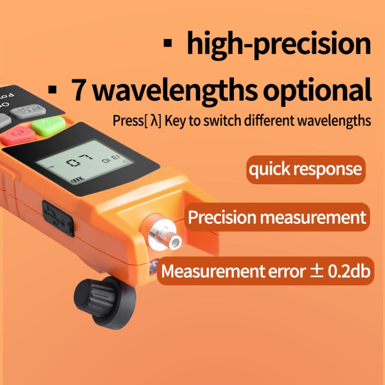 2-in-1 10-30mW Fiber Optic Red Light Pen + Optical Power Meter (-70+6dBm) Set - HoMEdemic™ 