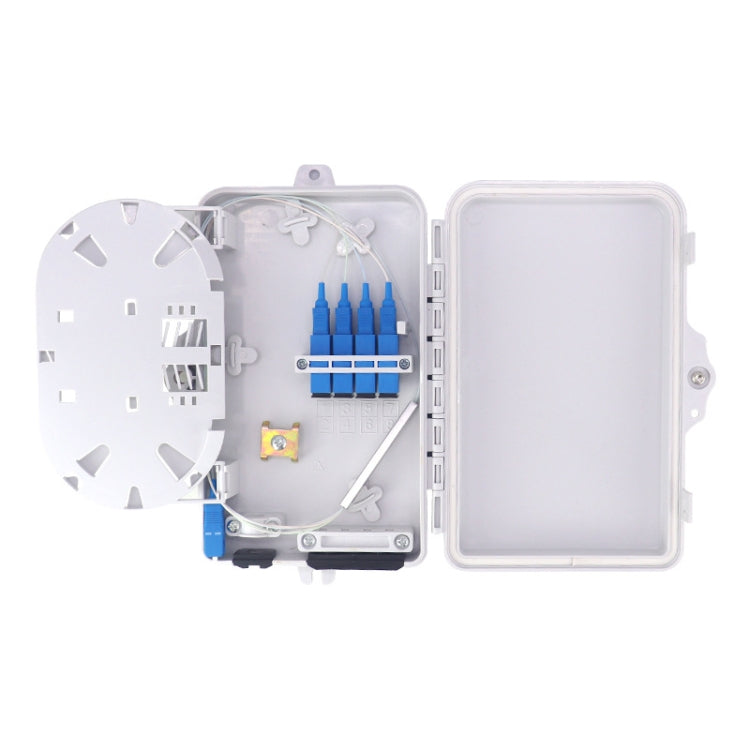 4 Core Fiber Splitter Box Wall Mounted  FTTX Distribution Box - HoMEdemic™ 