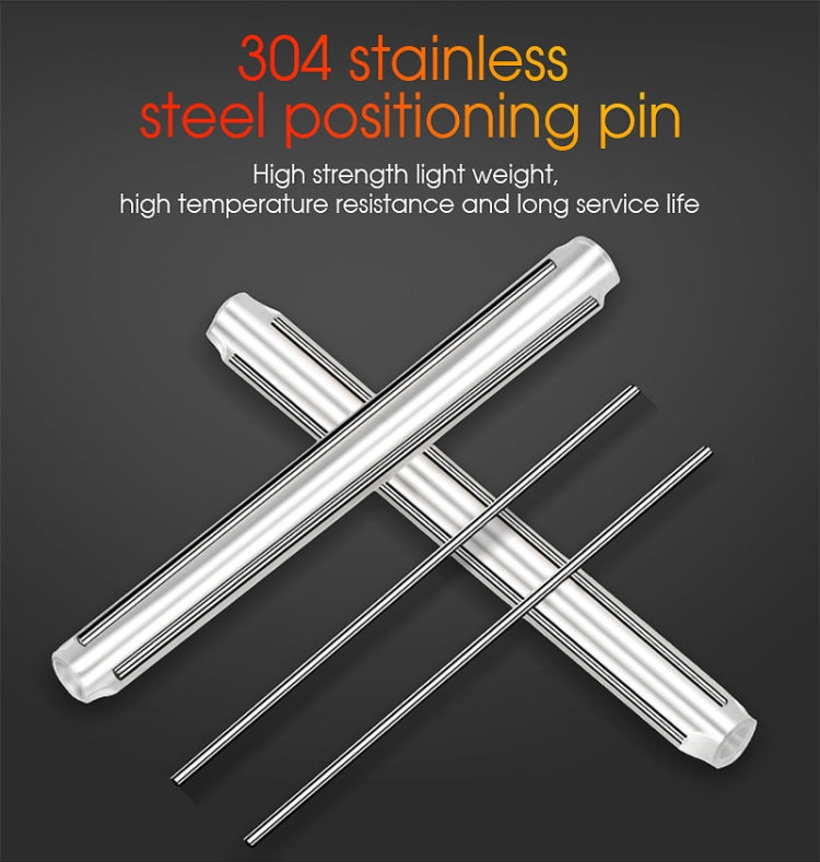 50pcs/pack  60mm Double -Pin Leather Thread Optical Fiber Heat Shrinkable Tube Optical Hot Melt Tube - HoMEdemic™ 