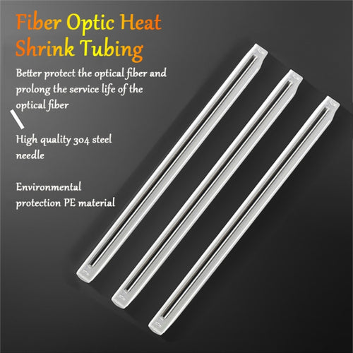 100pcs/pack 45mm Single Pin Optical Fiber Heat Shrinkable Tube Optical Hot Melt Tube - HoMEdemic™ 