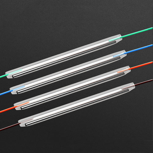 100pcs/pack 45mm Single Pin Optical Fiber Heat Shrinkable Tube Optical Hot Melt Tube - HoMEdemic™ 