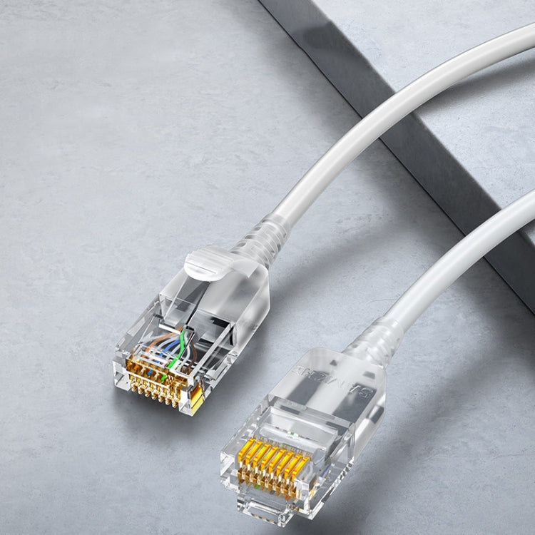SAMZHE Cat6A Ethernet Cable UTP Network Patch Cable 15m(White) - HoMEdemic™ 