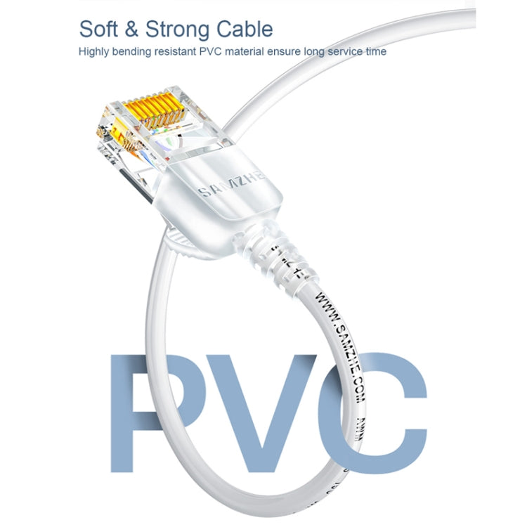 SAMZHE Cat6A Ethernet Cable UTP Network Patch Cable 20m(White) - HoMEdemic™ 