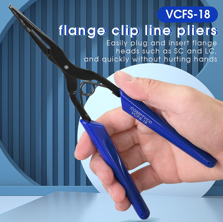 COMPTYCO VCFS-18 SC/LC Fiber Optic Connector Plug And Clamp Pull Tools Flange Long Nozzle Clip - HoMEdemic™ 