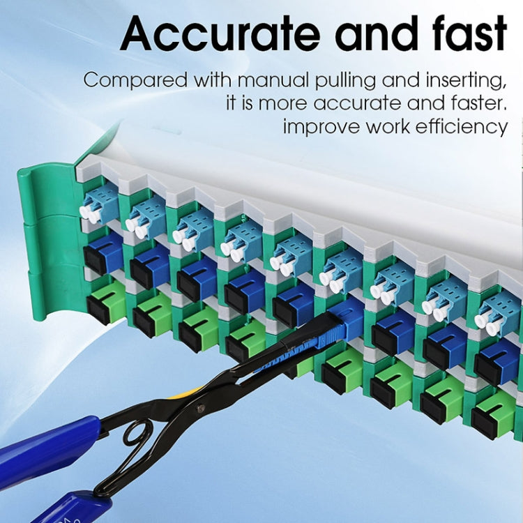 COMPTYCO VCFS-18 SC/LC Fiber Optic Connector Plug And Clamp Pull Tools Flange Long Nozzle Clip - HoMEdemic™ 