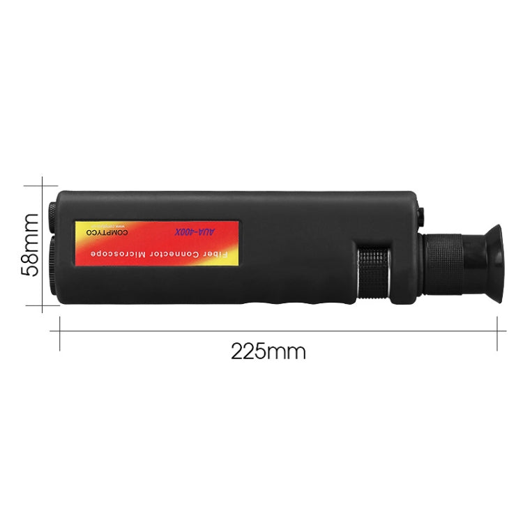 Comptyco AUA-400X 400 Times Handheld Fiber Optic Microscope for FC/SC/ST/LC Connector - HoMEdemic™ 