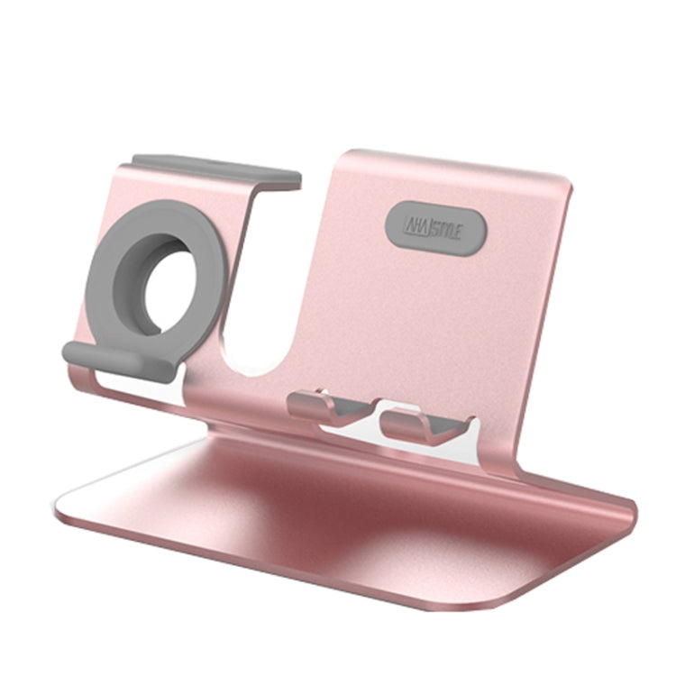 For IPhone / AirPods / Apple Watch Series AhaStyle 3 In 1 Aluminum Alloy Stand(Rose Gold) - HoMEdemic™ 