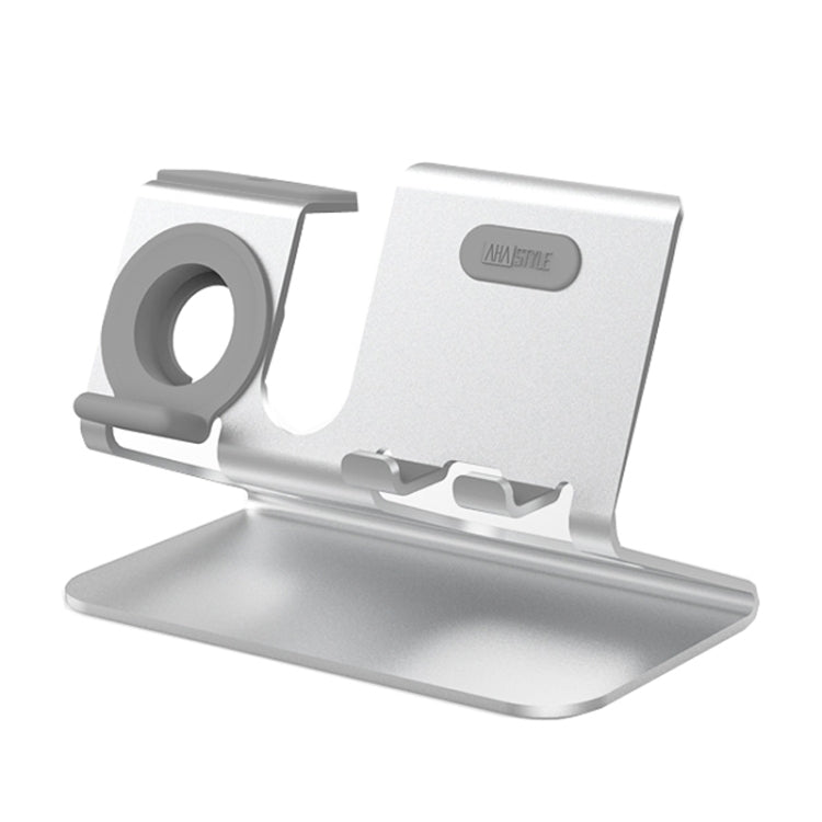 For IPhone / AirPods / Apple Watch Series AhaStyle 3 In 1 Aluminum Alloy Stand(Silver) - HoMEdemic™ 