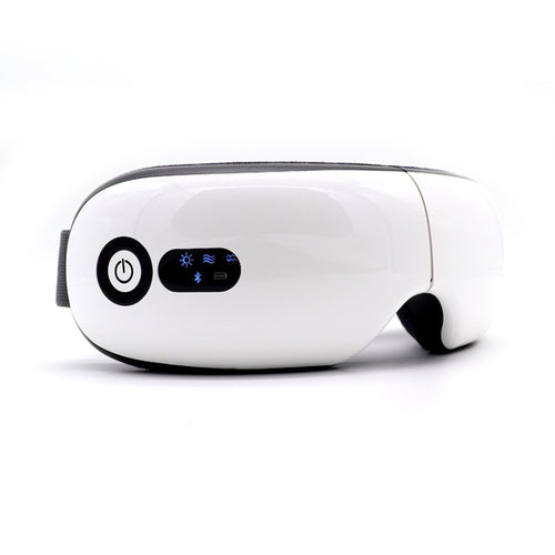 Bluetooth Rechargeable Eye Massager With Heat, Air Pressure And Vibration Massage(White) - HoMEdemic™ 