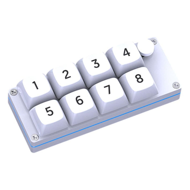 MKESPN Shortcut Macro Defined Wired Samll Keypad Single Handed Gaming Keyboard(White) - HoMEdemic™ 