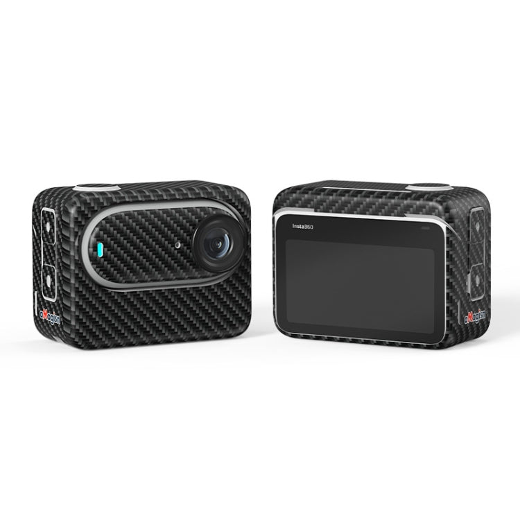 For Insta360 GO 3 / GO 3S AMagisn Body Sticker Protective Film Action Camera Accessories, Style: Carbon Fiber - HoMEdemic™ 