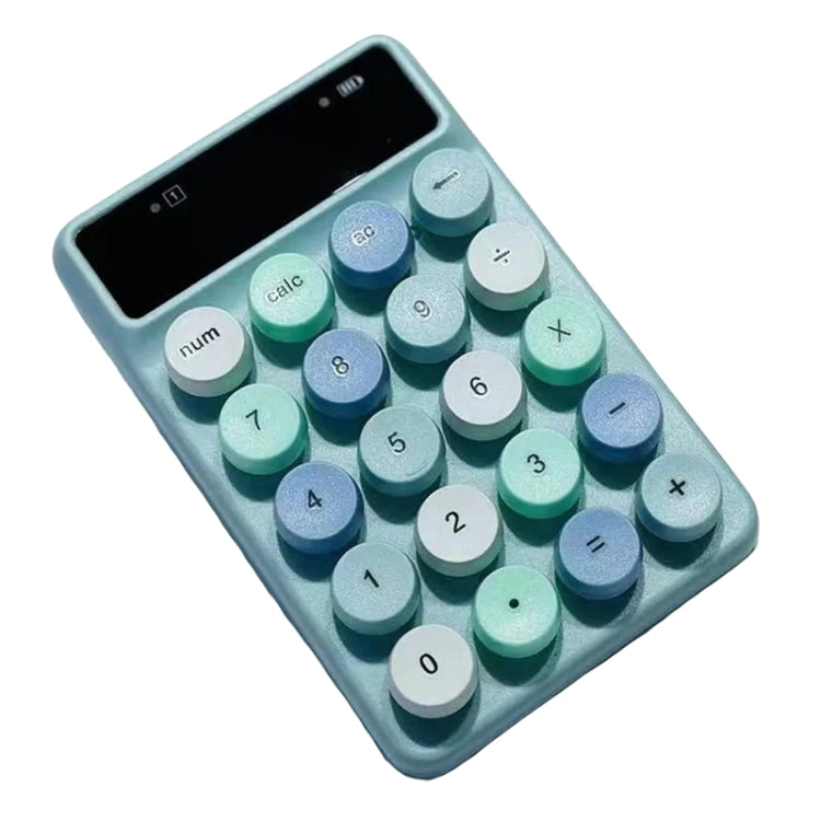 Q3 2.4G Mini Wireless Office Digital Keyboard Cash Register Financial Accounting Password Keypad(Blue) - HoMEdemic™ 