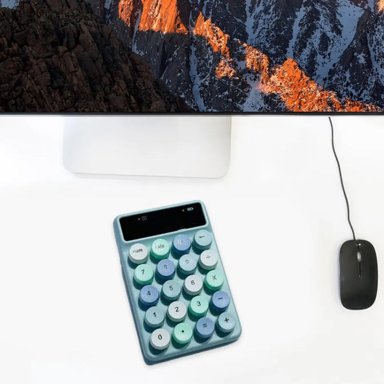 Q3 2.4G Mini Wireless Office Digital Keyboard Cash Register Financial Accounting Password Keypad(Pink) - HoMEdemic™ 