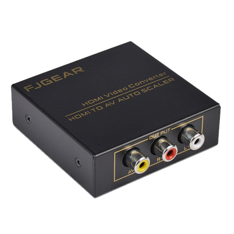 FJGEAR FJ-HA1308 HDMI To AV Converter Support NTSC PAL With Auto Screen Scaling - HoMEdemic™ 