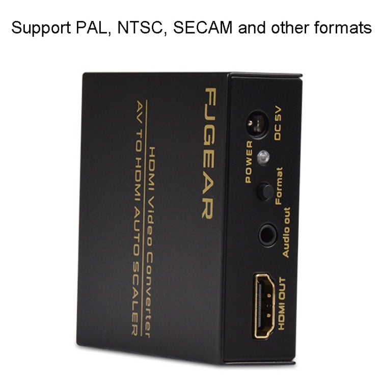 FJGEAR FJ-AH1308 AV To HDMI Converter With Auto Scaling - HoMEdemic™ 