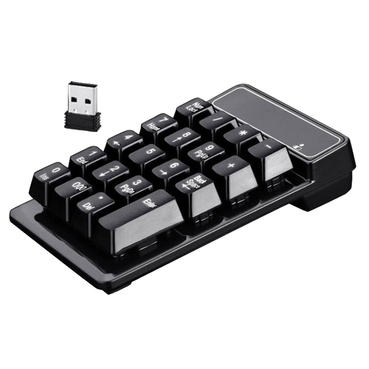 K3 19 Key 2.4G Wireless Mini Digital Keyboard Suspension Machinery Keypad(Black) - HoMEdemic™ 