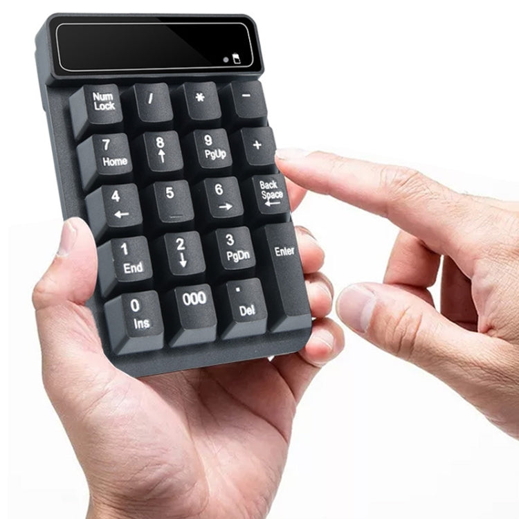 K3 19 Key 2.4G Wireless Mini Digital Keyboard Suspension Machinery Keypad(Black) - HoMEdemic™ 