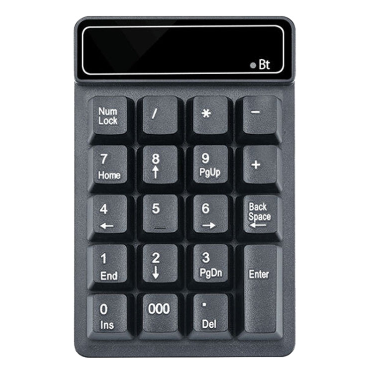 K6 19 Key Mini Wireless Bluetooth Digital Keyboard Suspended Mechanical Universal Keypad 4.0(Black) - HoMEdemic™ 