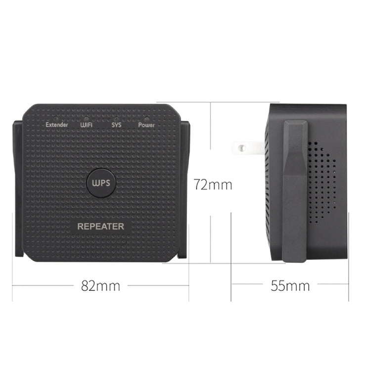 2.4G 300M Wifi Repeater Wifi Extender Wifi Amplifier With 1 LAN Port UK Plug - HoMEdemic™ 