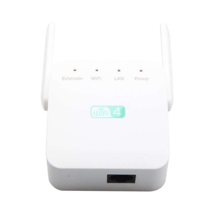 2.4G 300M Wi-Fi Amplifier Long Range WiFi Repeater Wireless Signal Booster EU Plug White - HoMEdemic™ 