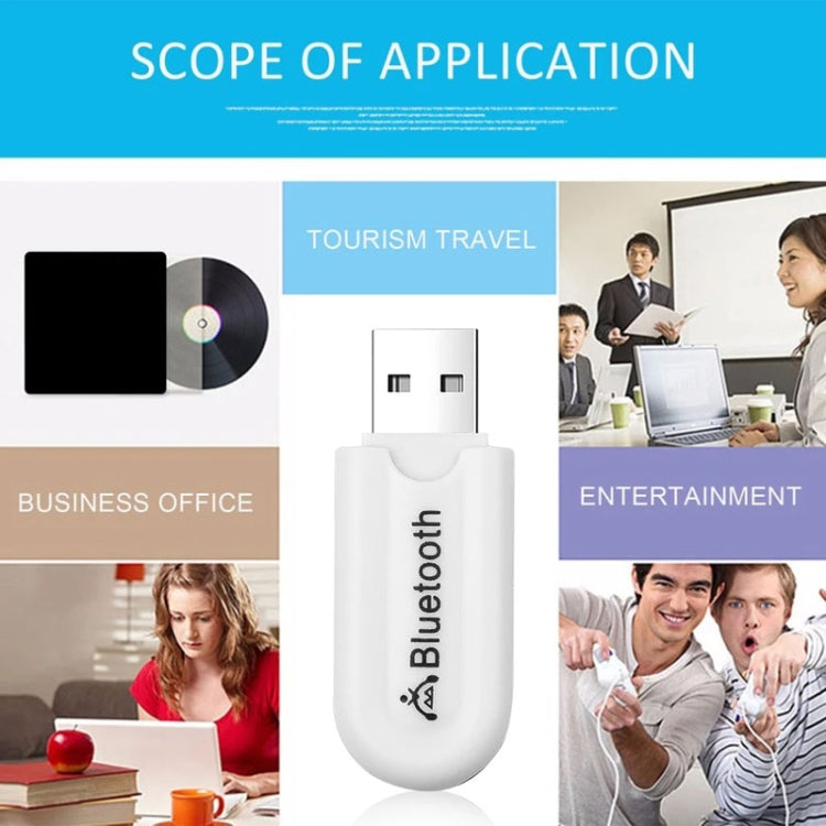 B10 Dual Output USB Wireless Bluetooth Audio Receiver AUX Bluetooth Adapter - HoMEdemic™ 