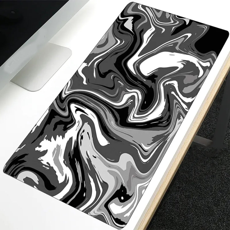 Large Abstract Mouse Pad Gamer Office Computer Desk Mat, Size: 300 x 600 x 2mm(Abstract Fluid 1) - HoMEdemic™ 