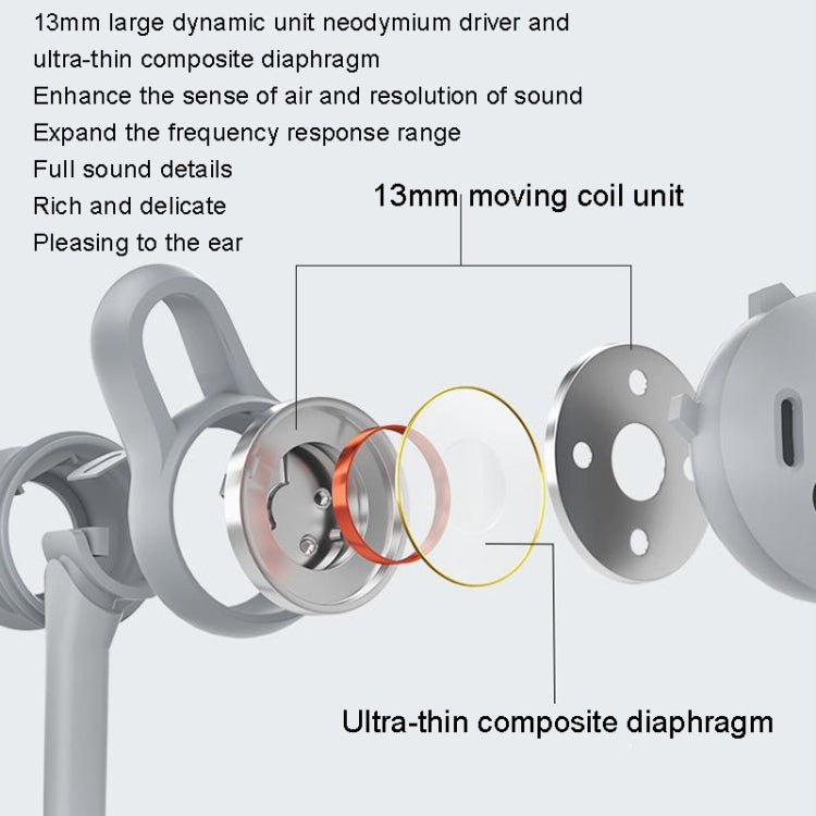 Lenovo ThinkBook UC100 Neckband Dual Wireless Bluetooth Earphone Cell Phone Computer Simultaneous Connection - HoMEdemic™ 
