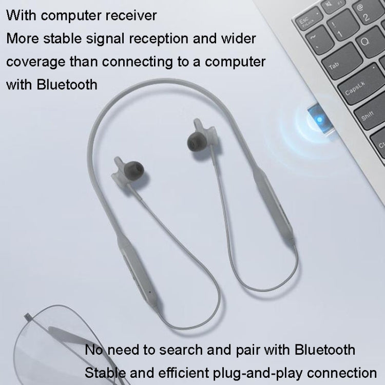 Lenovo ThinkBook UC100 Neckband Dual Wireless Bluetooth Earphone Cell Phone Computer Simultaneous Connection - HoMEdemic™ 