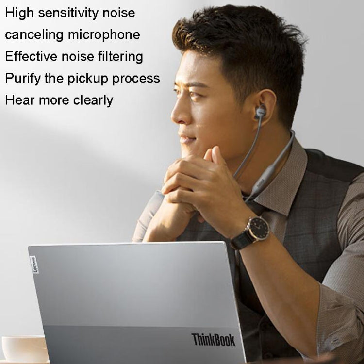 Lenovo ThinkBook UC100 Neckband Dual Wireless Bluetooth Earphone Cell Phone Computer Simultaneous Connection - HoMEdemic™ 