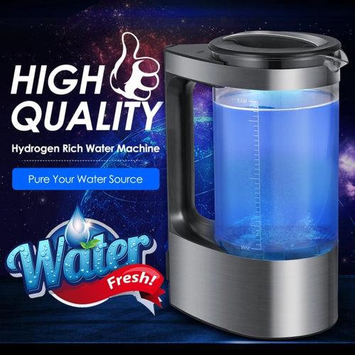 V8 2L Micro-electrolysis hydrogen-rich Water Machine Home Smart Cleaning Hydrogen-rich Kettle(US Plug) - HoMEdemic™ 