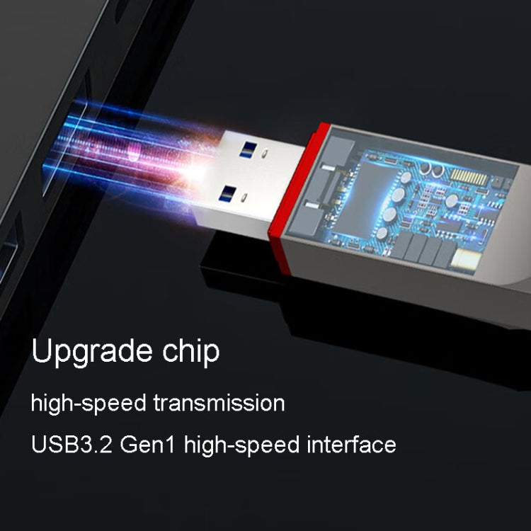 Lenovo Thinkplus TU180 Pro USB3.2 Metal Mobile Flash Drive, Capacity: 1000G - HoMEdemic™ 