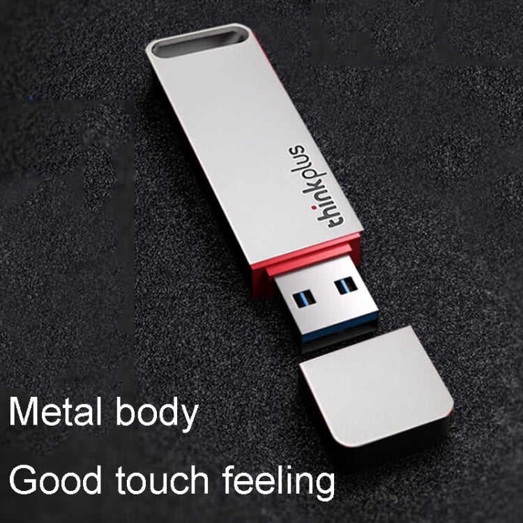 Lenovo Thinkplus TU100Pro USB3.1 Solid State Flash Drive High Capacity Metal USB Memory Disk, Size: 512G(Gray) - HoMEdemic™ 