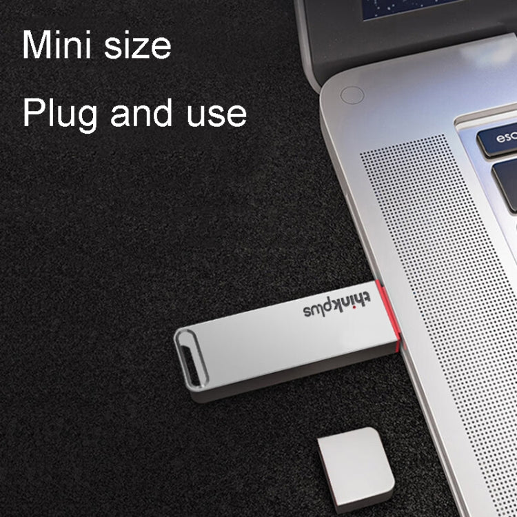 Lenovo Thinkplus TU100Pro USB3.1 Solid State Flash Drive High Capacity Metal USB Memory Disk, Size: 512G(Gray) - HoMEdemic™ 