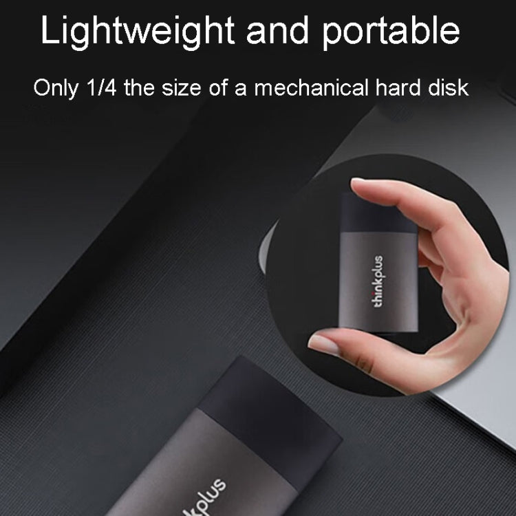 Lenovo Thinkplus US202 USB3.1 Compact And Portable Mobile Solid State Drive, Capacity: 512G - HoMEdemic™ 