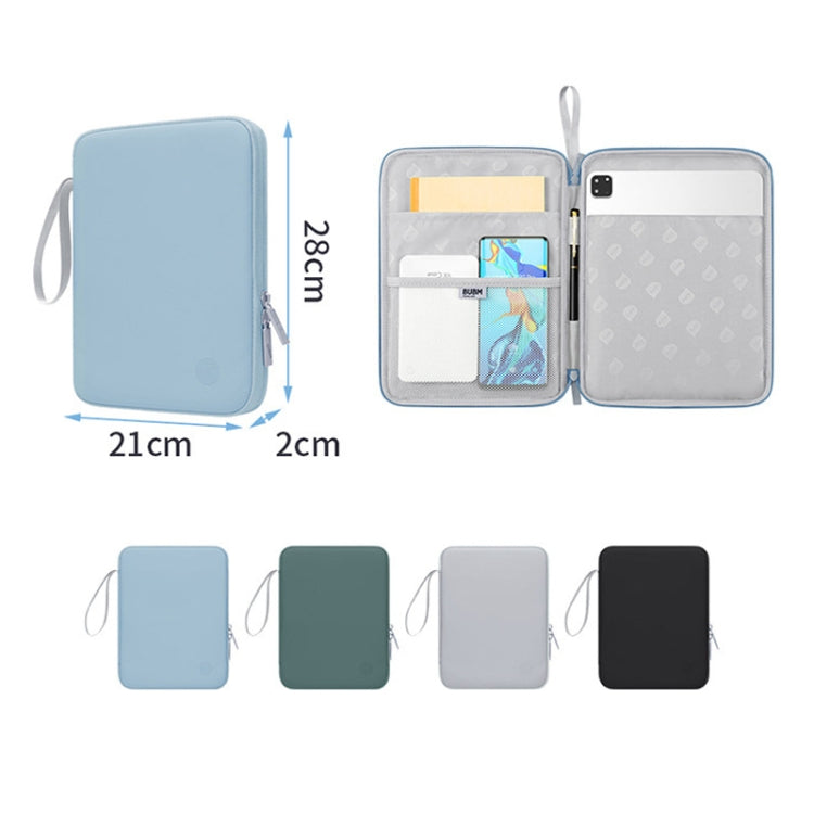 BUBM For IPad PU Leather Tablet PC Case With Carrying Strap, Size: 10.9 inches(Black) - HoMEdemic™ 