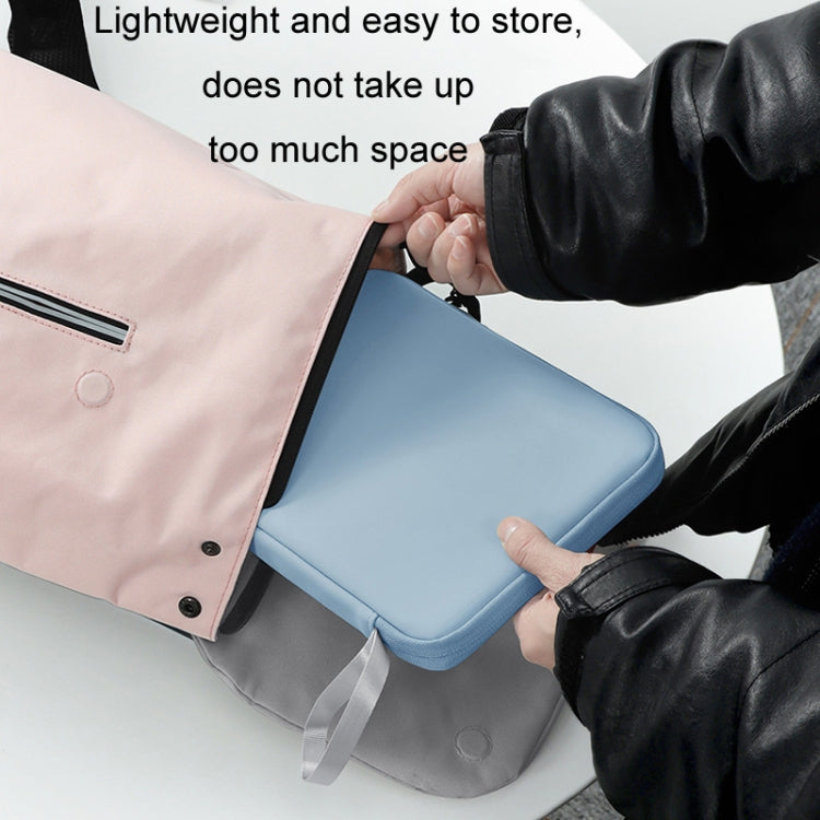 BUBM For IPad PU Leather Tablet PC Case With Carrying Strap, Size: 10.9 inches(Black) - HoMEdemic™ 