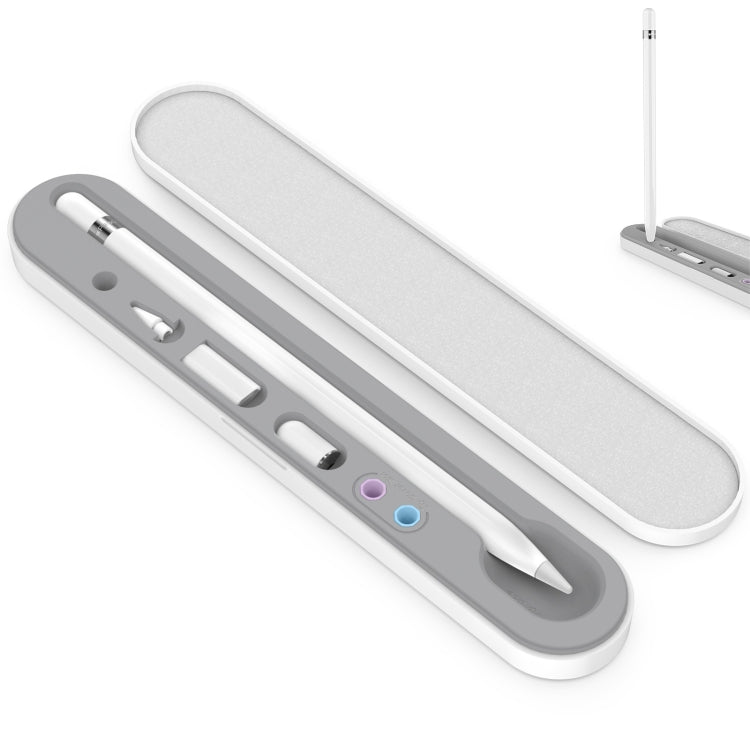 AahStyle PT121 For Apple Pencil 1 / 2 Magnetic Storage Convenient Pen Box(Blue) - HoMEdemic™ 